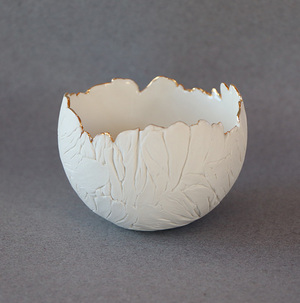 Coupelle Porcelaine et Or