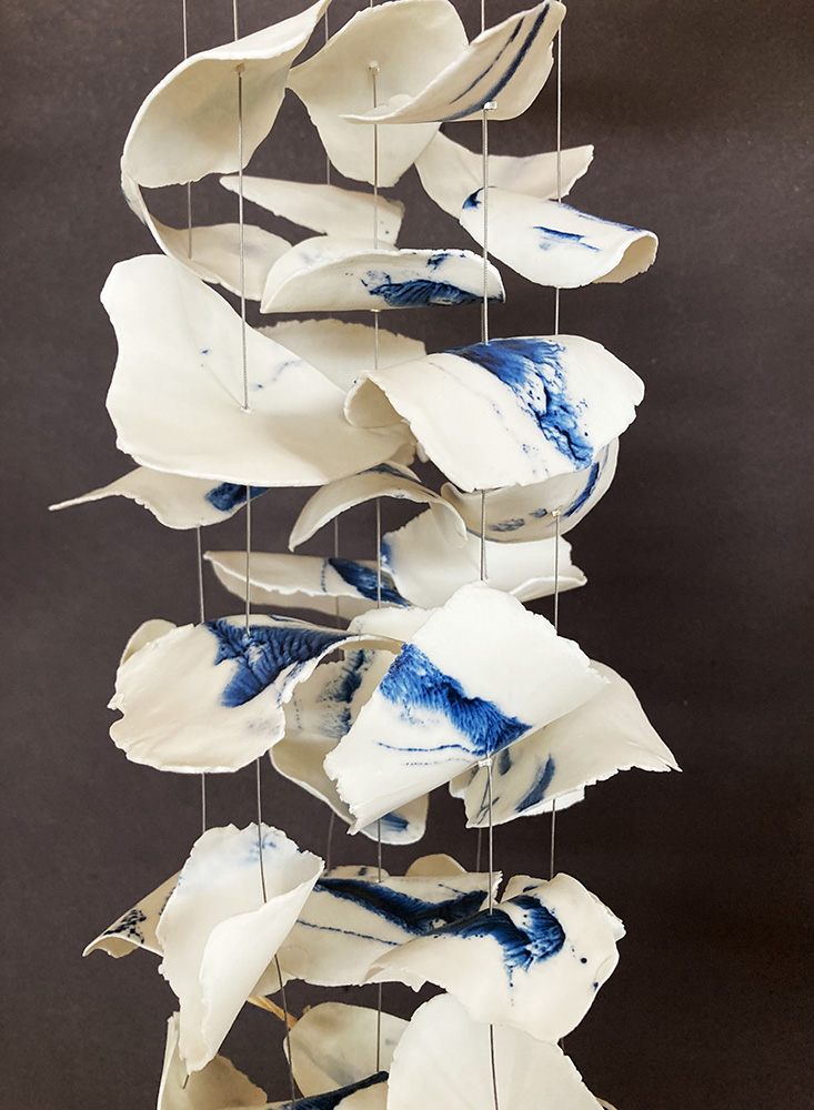 Mobile Porcelaine 7 fils Aqua – Image 2